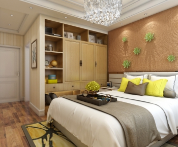 New Chinese Style Bedroom-ID:169035319