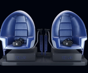 现代虚拟现实VR座椅公用椅-ID:705268736