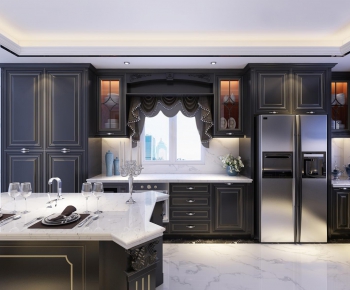 European Style New Classical Style The Kitchen-ID:555833751