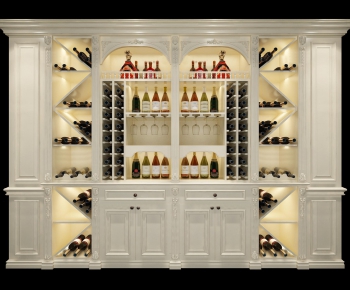 European Style Wine Cabinet-ID:139090121