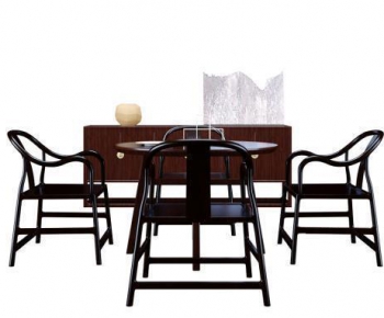 New Chinese Style Leisure Table And Chair-ID:481940924