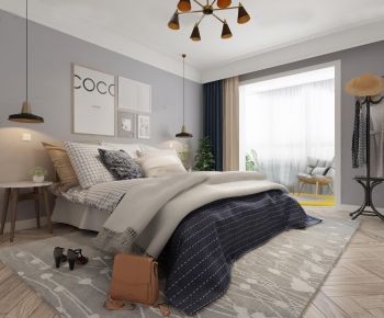 Nordic Style Bedroom-ID:920380537