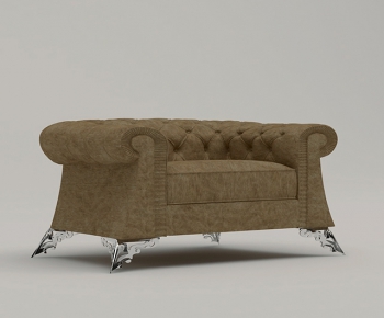 European Style Single Sofa-ID:539430645