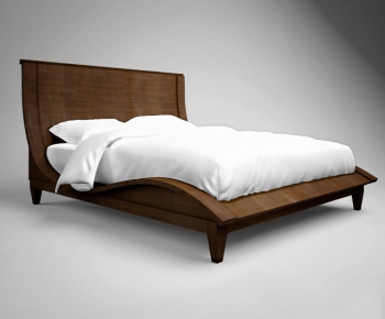 Modern Double Bed-ID:810229169