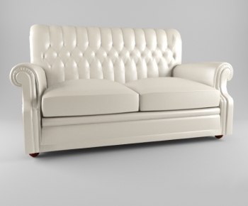 Simple European Style A Sofa For Two-ID:704278573