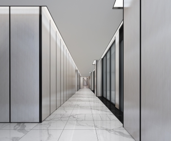Modern Corridor/elevator Hall-ID:558882568