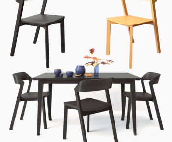 Nordic Style Dining Table And Chairs-ID:299333333