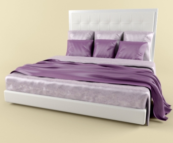 Modern Double Bed-ID:444412358