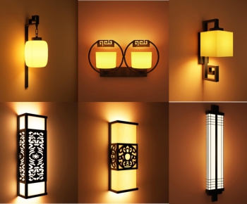 New Chinese Style Wall Lamp-ID:718130929