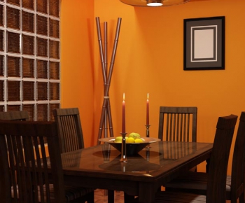 New Chinese Style Dining Room-ID:324759632