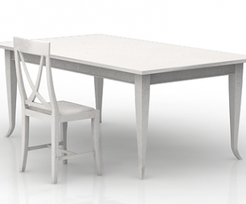 Modern Dining Table And Chairs-ID:680824142