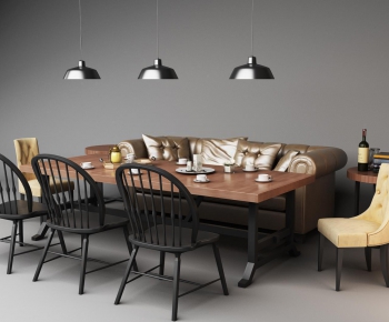 Modern Dining Table And Chairs-ID:796713956