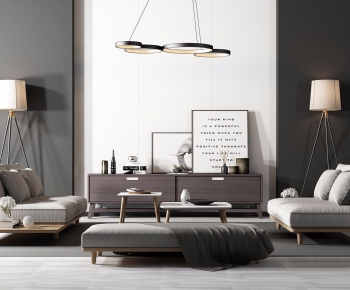 Modern Nordic Style Sofa Combination-ID:388520411