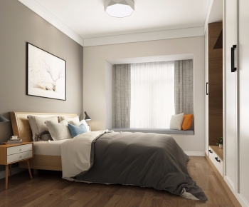 Nordic Style Bedroom-ID:209696263