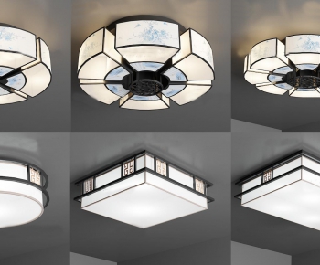 New Chinese Style Ceiling Ceiling Lamp-ID:396058421