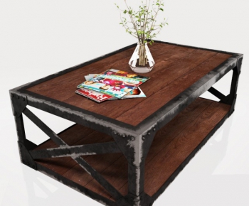 Industrial Style Coffee Table-ID:881697277