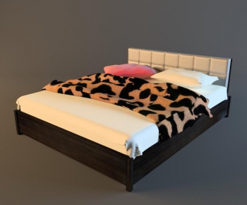 Modern Double Bed-ID:313604663