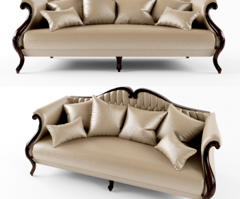新古典双人沙发-ID:160370532
