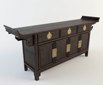 New Chinese Style Side Cabinet/Entrance Cabinet-ID:199573481