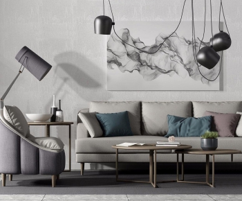 Modern Nordic Style Sofa Combination-ID:872286796