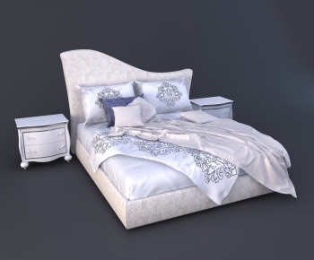 Modern Double Bed-ID:150085766