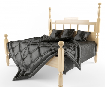 European Style Double Bed-ID:975771165
