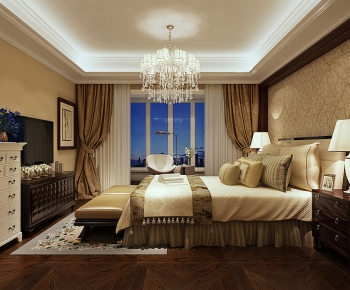 American Style Bedroom-ID:985645355