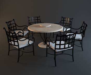 Modern Dining Table And Chairs-ID:954490644