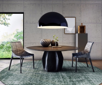 Modern Dining Table And Chairs-ID:732808835