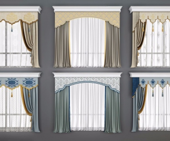 New Chinese Style The Curtain-ID:803970463