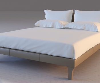 Modern Double Bed-ID:274386383