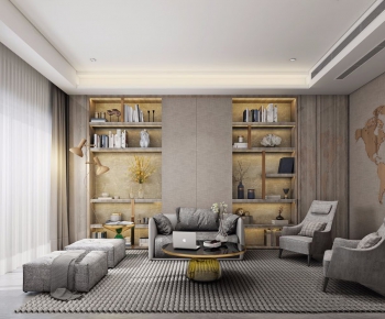 Modern A Living Room-ID:133773567