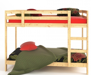 Modern Bunk Bed-ID:346194955
