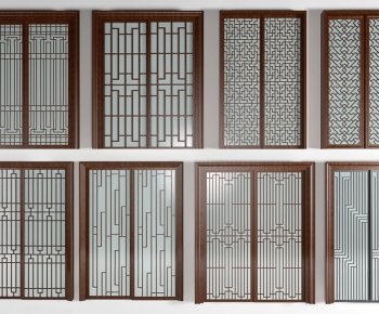 New Chinese Style Door-ID:203222513
