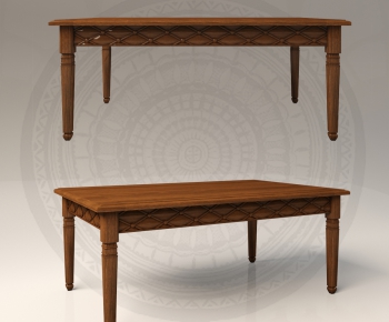 American Style Dining Table-ID:146907996