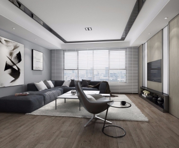 Modern A Living Room-ID:486804567