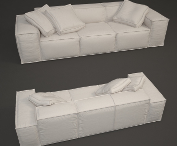 Modern Three-seat Sofa-ID:553883688