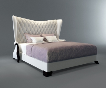 European Style Double Bed-ID:180311437
