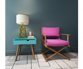 Modern Nordic Style Lounge Chair-ID:726238642