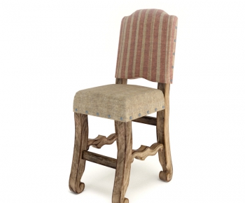 American Style Country Style Single Chair-ID:114782214