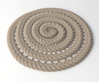 Modern Circular Carpet-ID:708492377