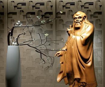 New Chinese Style Sculpture-ID:607478168
