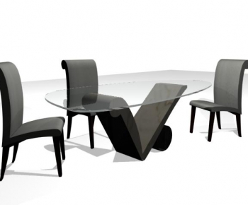 Modern Dining Table And Chairs-ID:906710472