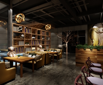 Industrial Style Cafe-ID:299386579