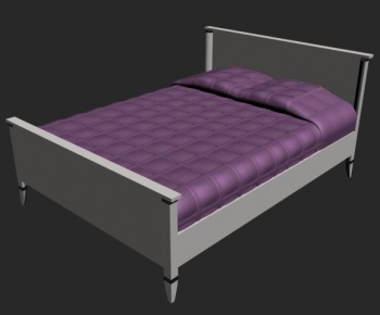 Modern Double Bed-ID:164469423