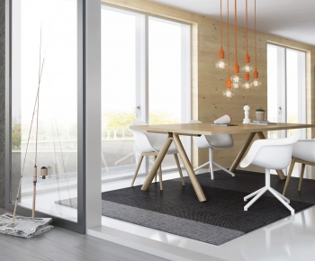 Modern Nordic Style Office Table-ID:244028756
