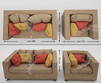 Modern Sofa Combination-ID:227253937