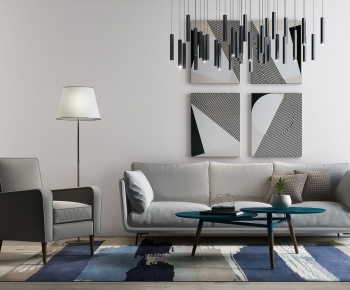 Nordic Style Sofa Combination-ID:223328889