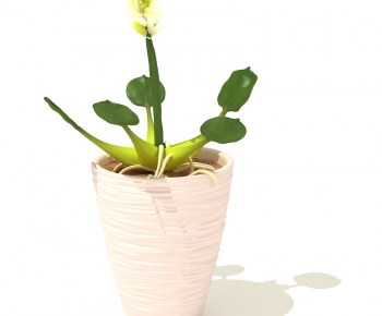 Modern Potted Green Plant-ID:330972841