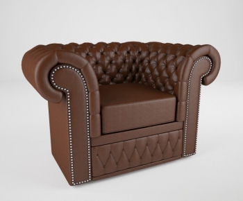 European Style Single Sofa-ID:298922775